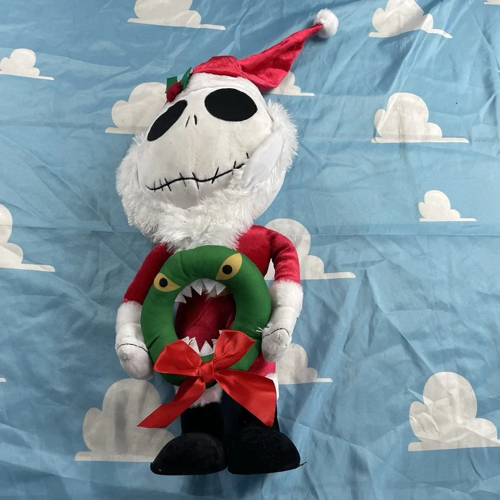 Nightmare Before Christmas Santa Jack Wreath 18